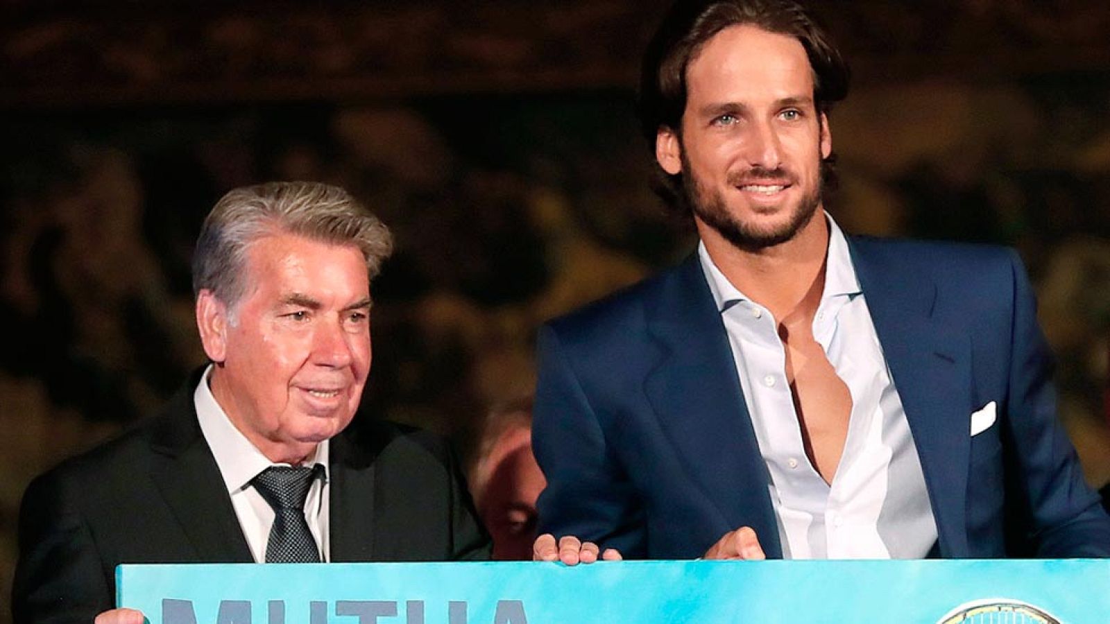 Feliciano, el más veterano del Madrid Open | Ver