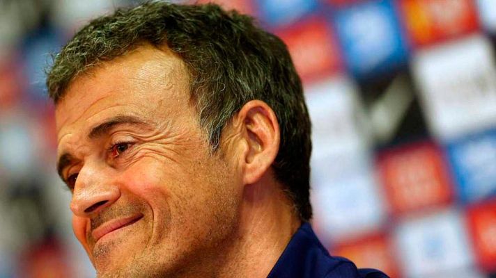 Telediario 1 - Luis Enrique: "Estamos en situación de privilegio pero de casi igualdad"