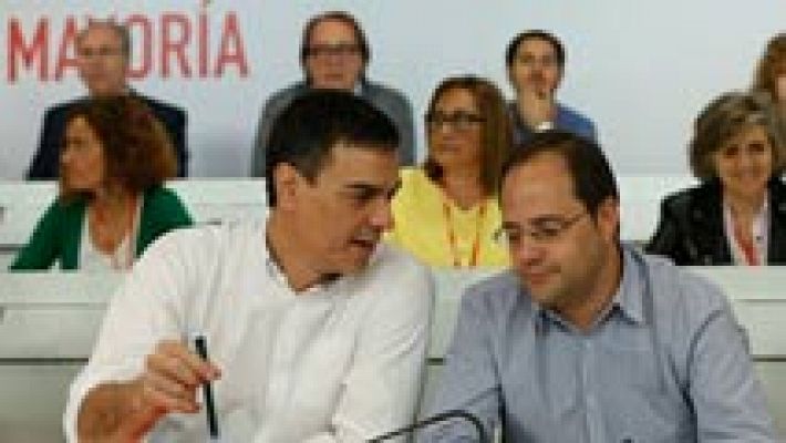 Informativo 24h - Sánchez pide al PSOE "unidad y confianza" en él para ganar