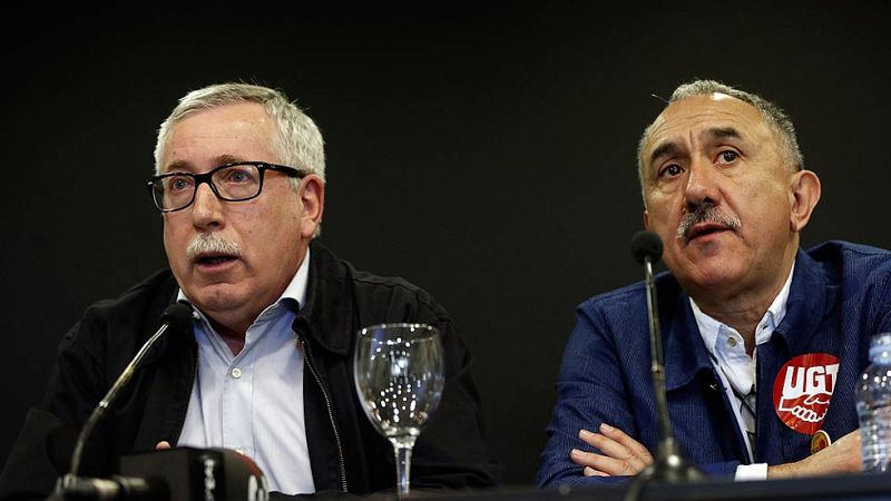 CC.OO. y UGT lamentan la repetición electoral y exigen mejoras en las condiciones sociales de los trabajadores