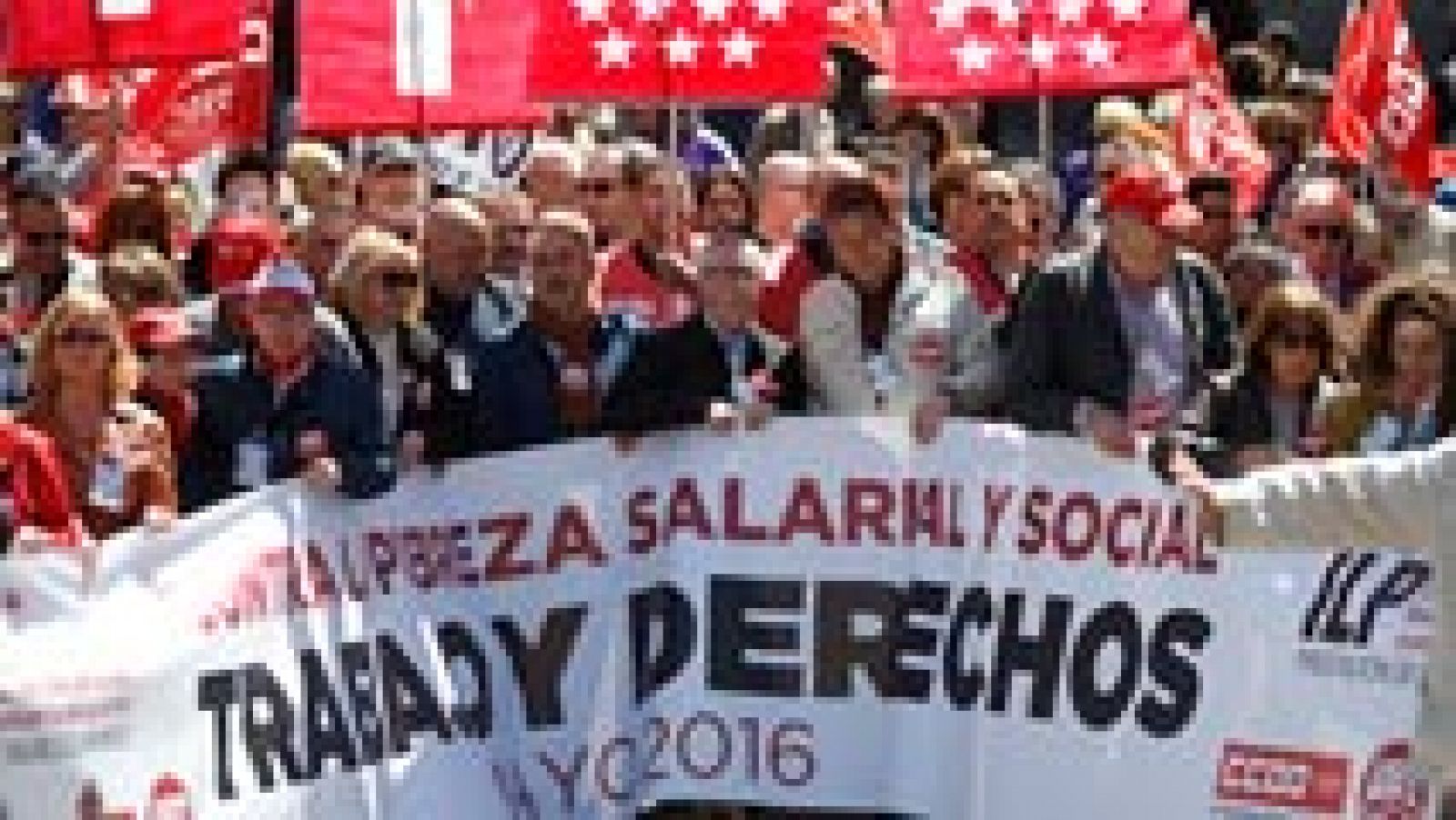 Informativo 24h: CCOO y UGT celebran el 1 de mayo | RTVE Play