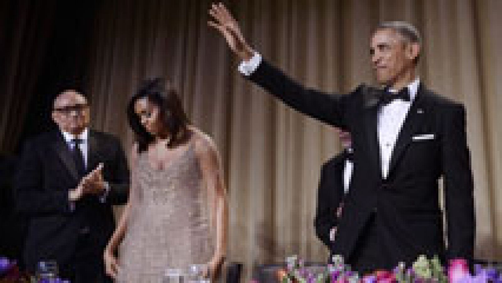 Telediario 1: Obama asiste a su última cena de corresposales | RTVE Play