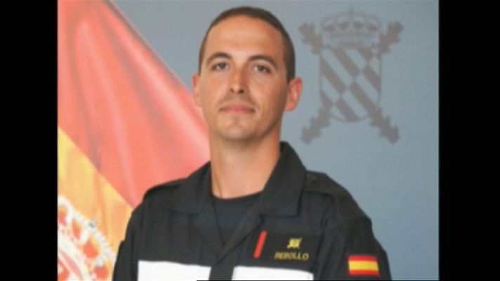 Telediario 1 - Despedida y homenaje aVictor Martin Rebollo, miembro de la Unidad Militar de Emergencias
