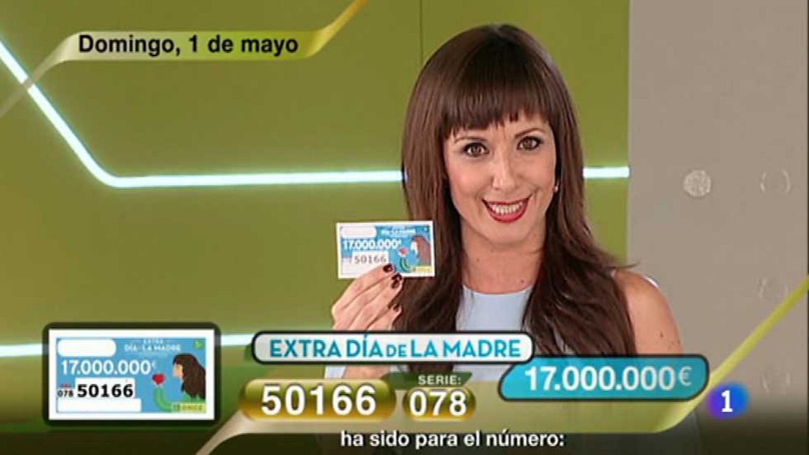 Sorteo ONCE - 01/05/16 - ver ahora