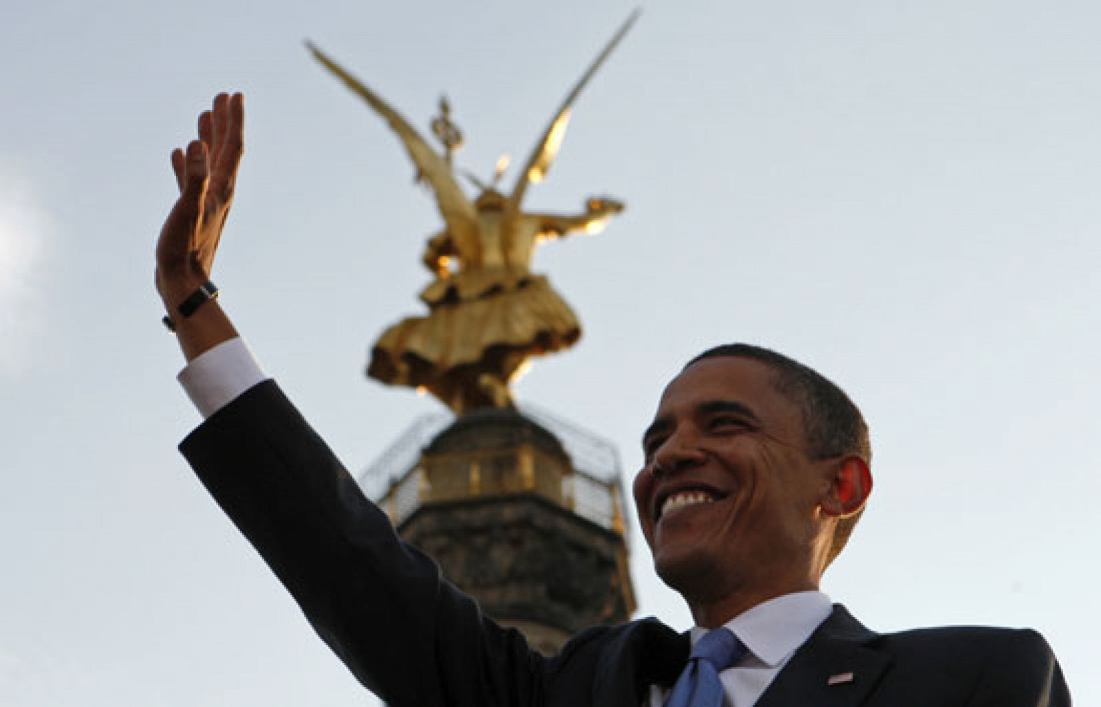 2008 - Obama habla ante 200.000 personas en Berlín