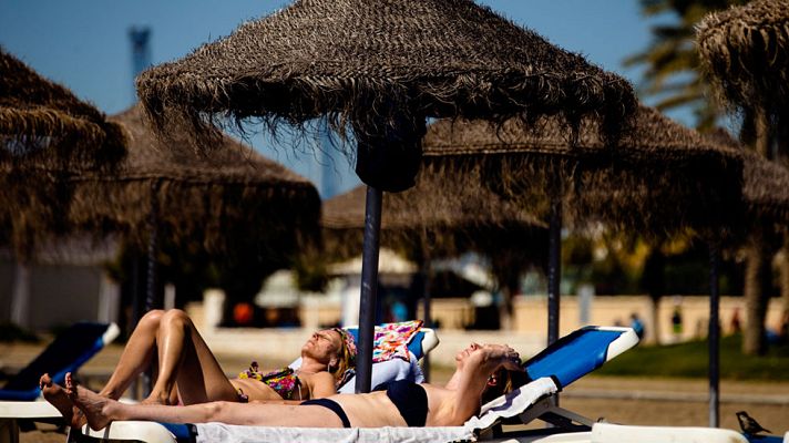 El tiempo - Ascensos de las temperaturas en gran parte de la península