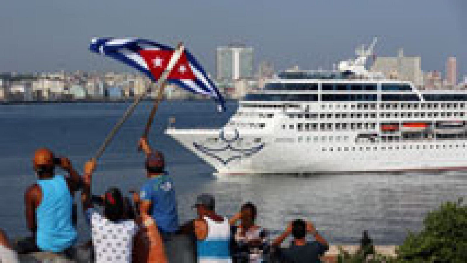 Telediario 1: Llega a La Habana el primer crucero de EE.UU. en más de 50 años | RTVE Play