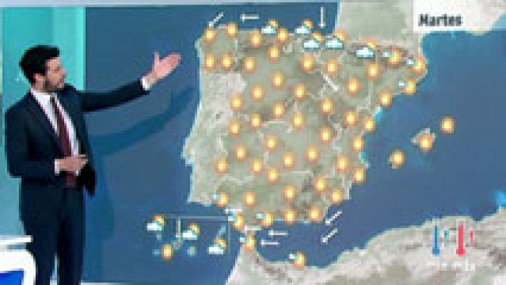 Jornada soleada en casi toda España con temperaturas en ascenso