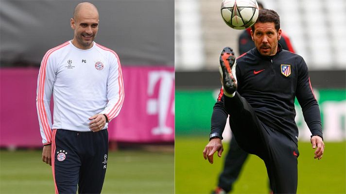 Telediario 1 - Simeone y Guardiola se juegan el pase a la final de Champions