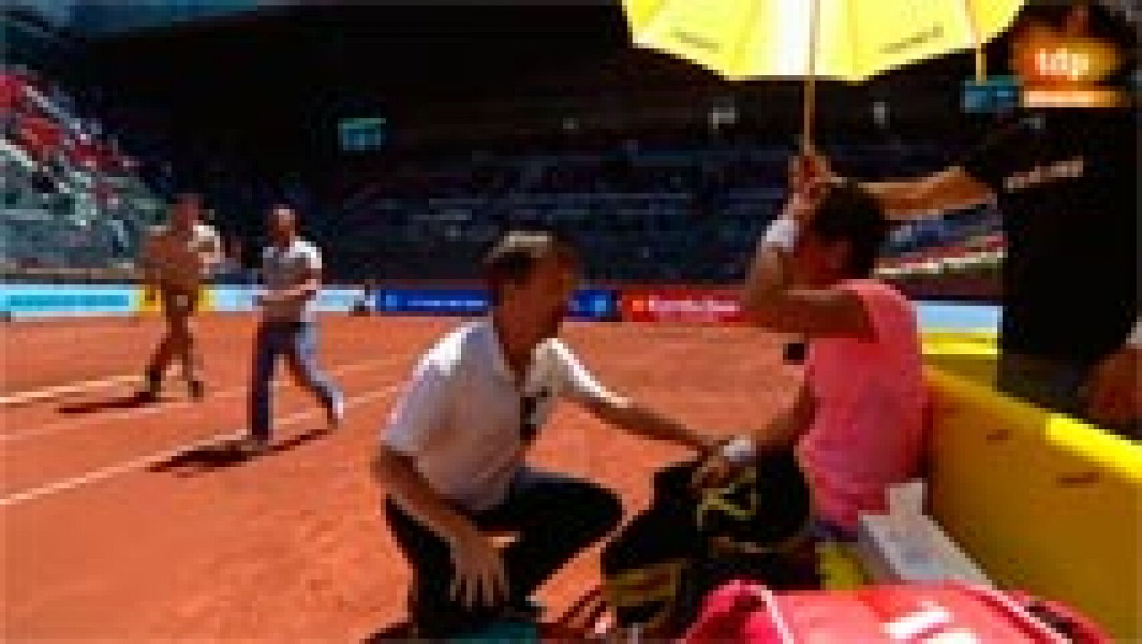 Madrid Open de Tenis: Xavi Budó a Carla Suárez: "Vas a aguantar seguro" | RTVE Play