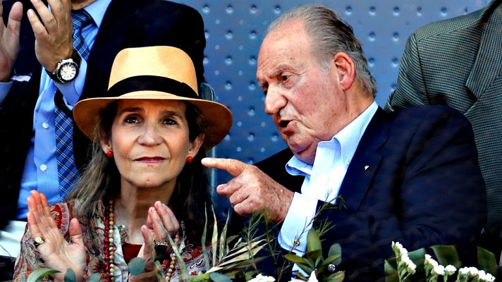 Madrid Open de Tenis - Rey Juan Carlos: "Apoyamos a muerte a Rafa Nadal"