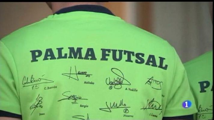 Informatiu Balear - El Palma Futsal, preparat per la final de Copa