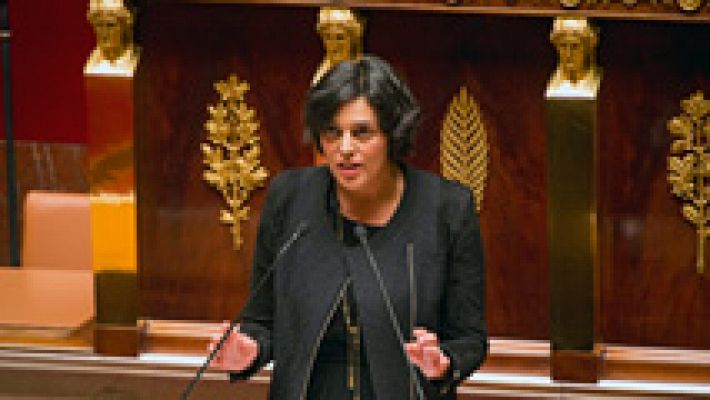 Telediario 1 - La Asamblea Nacional empieza a debatir la impopular reforma laboral del Ejecutivo de Hollande