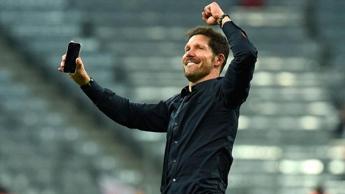 Telediario 1 - Simeone: "Hemos dejado a atrás a dos de los tres mejores equipos del mundo"