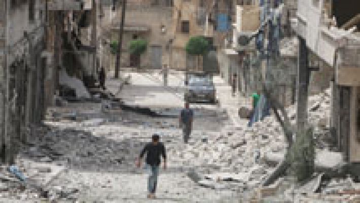 Intensos combates en la ciudad de Alepo