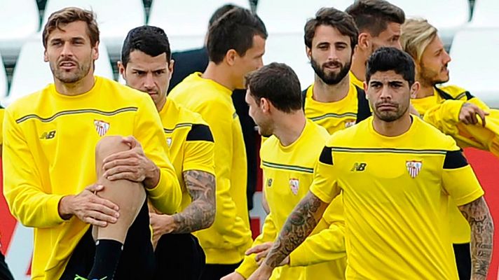 Telediario 1 - El Sánchez Pizjuán prevé el lleno para llevar al Sevilla a la final