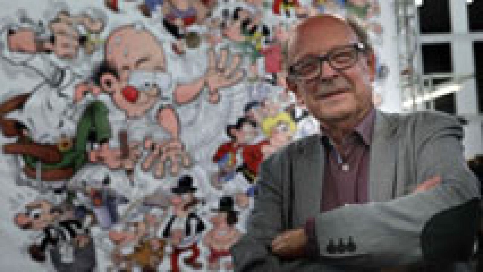 Telediario 1: El Salón del Cómic de Barcelona celebra el 80 aniversario de Francisco Ibáñez | RTVE Play