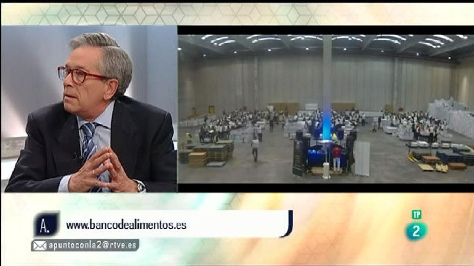 A punto con La 2 - Proyectos solidarios - Bancos de alimentos y comedores sociales