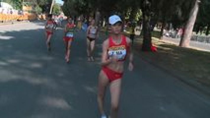 Camp. Mundo Marcha por equipos 10Km. Junior Femenino