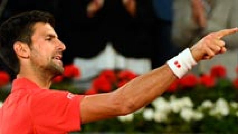 Djokovic, al pblico: "Gracias por vuestro apoyo"