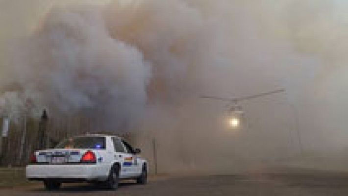 El fuego en Canadá podría tardar meses en apagarse