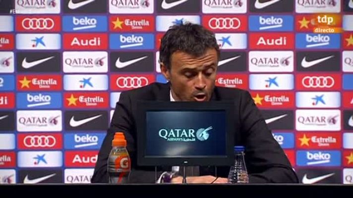 Estudio Estadio - Luis Enrique: "Ahora solo falta rematar en Granada"