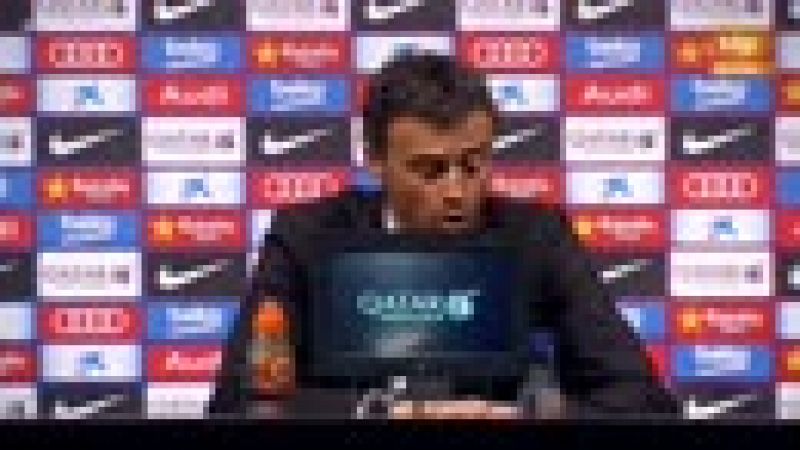 El entrenador del Barça ha puesto en valor la victoria culé en el derbi: "Hemos vuelto a demostrar que somos un equipo completo", ha dicho.