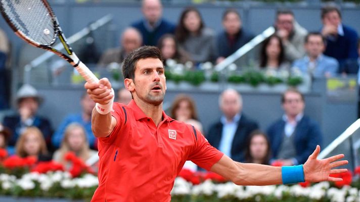 Madrid Open de Tenis - Djokovic se exhibe para lograr el break