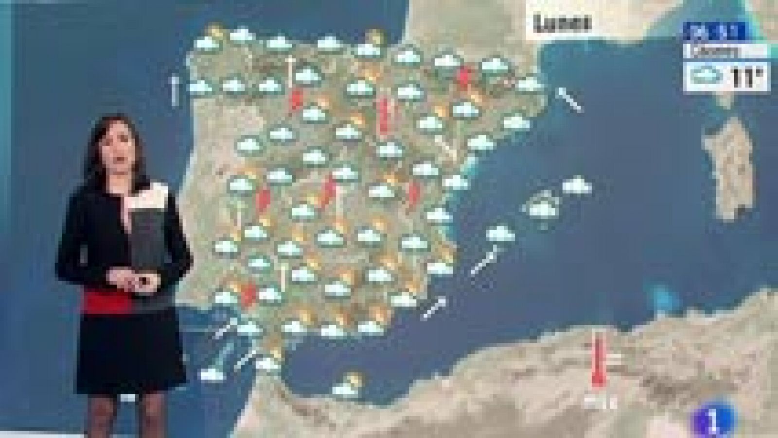 El tiempo: Lluvias generalizadas por todo el país en el arranque de semana | RTVE Play