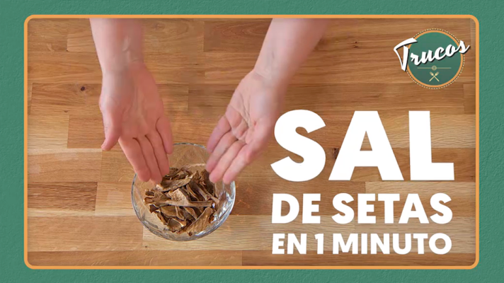 Torres en la cocina - Cómo hacer la sal de setas en un minuto