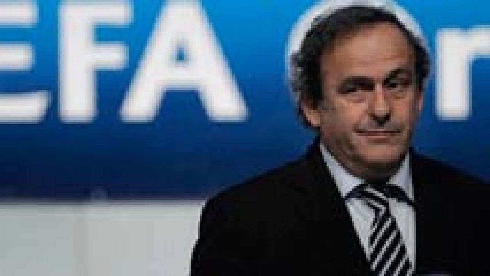 Telediario 1: Platini deja la presidencia de la UEFA y Villar podría presentarse como candidato | RTVE Play