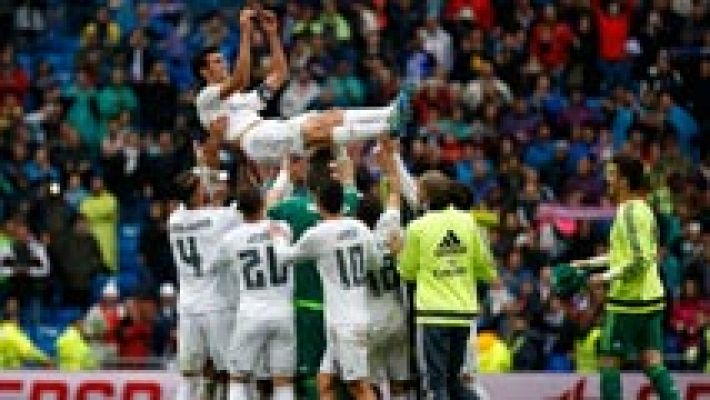 Arbeloa y Valerón se despiden de la Liga