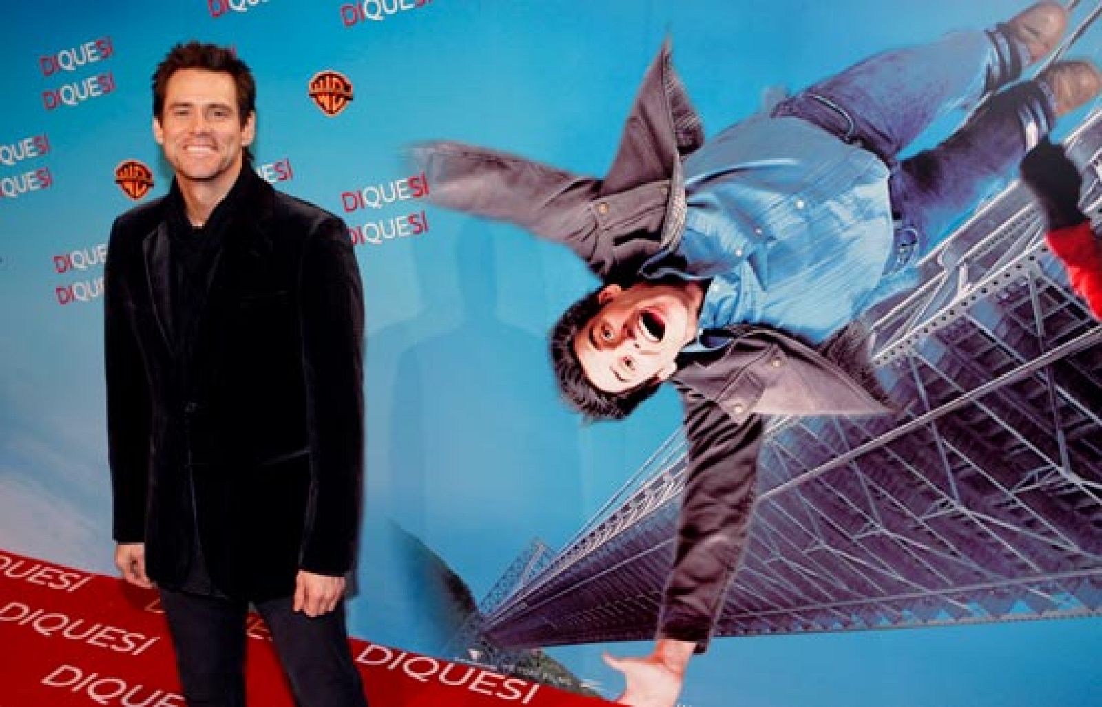 Jim Carrey presenta en Madrid su última película: 'Dí que sí'. | Ver