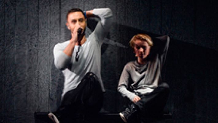 Eurovisión - Semifinal 1 - Måns Zelmerlöw canta 'Heroes'