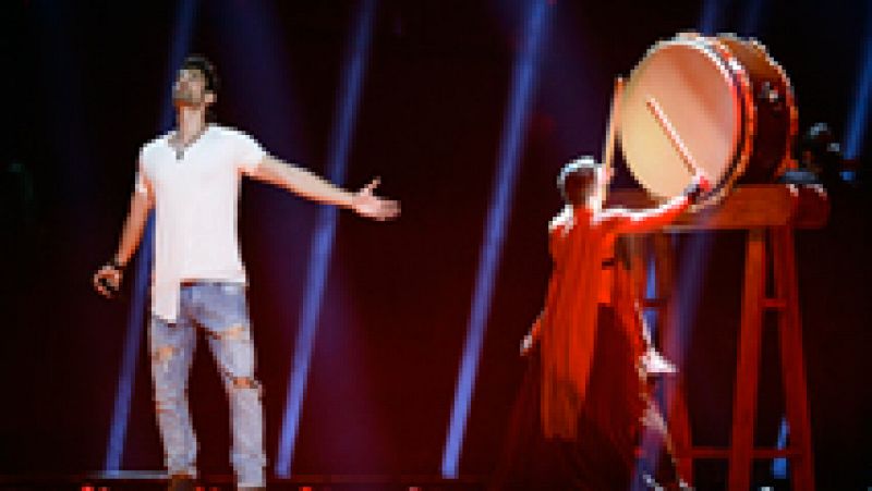 Eurovisin 2016 - Semifinal 1 - Hungra: Freddie canta 'Pioneer'