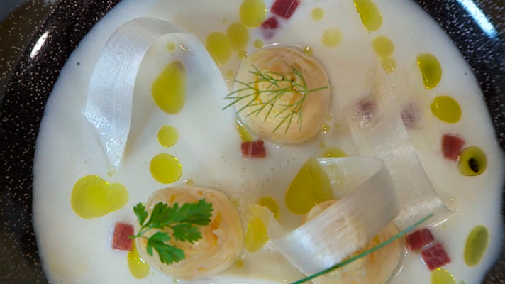  - Receta de Crema de espárragos en conserva