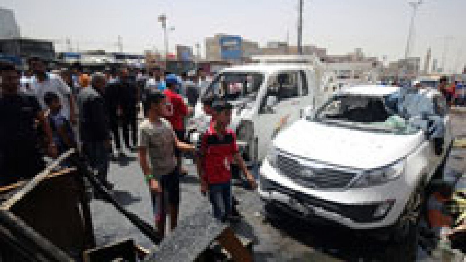 Telediario 1: Decenas de muertos y heridos tras la explosión de un coche bomba en el barrio chií de Ciudad Sadr en Bagdad | RTVE Play