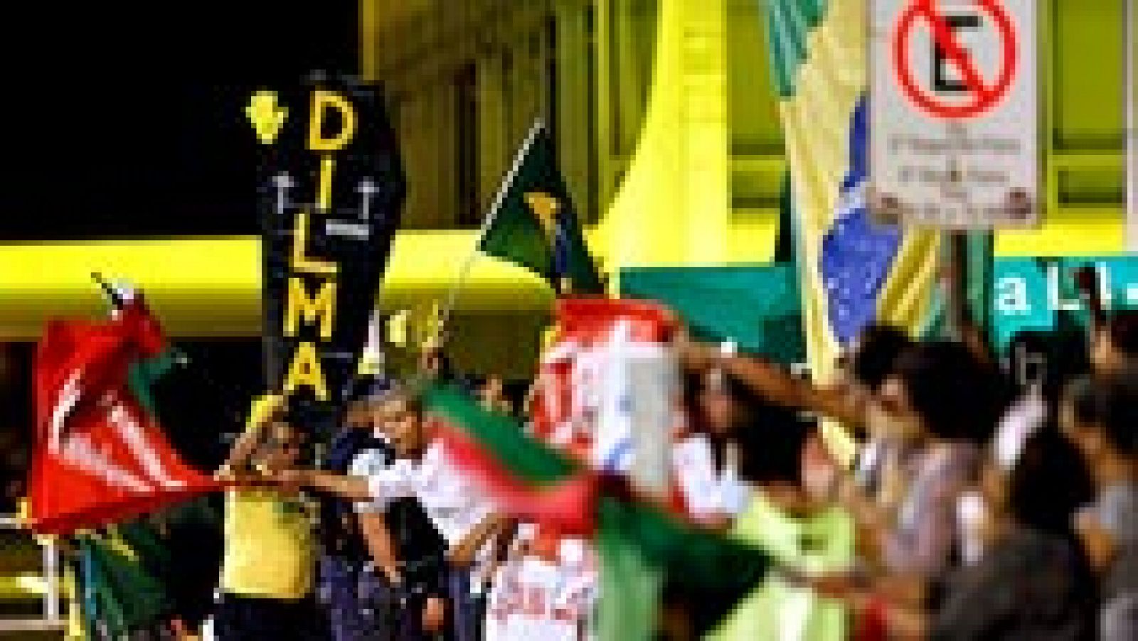 Telediario 1: El Senado vota si aparta a Dilma Rousseff, mientras Brasil se desgarra en las calles | RTVE Play