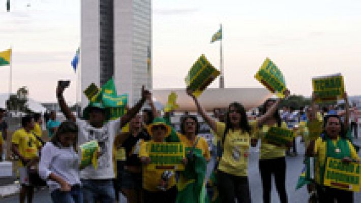 El Senado debate el impeachment de Rousseff