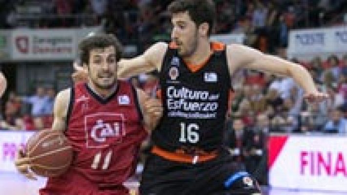 Baloncesto en RTVE - CAI Zaragoza 75-78 Valencia Basket