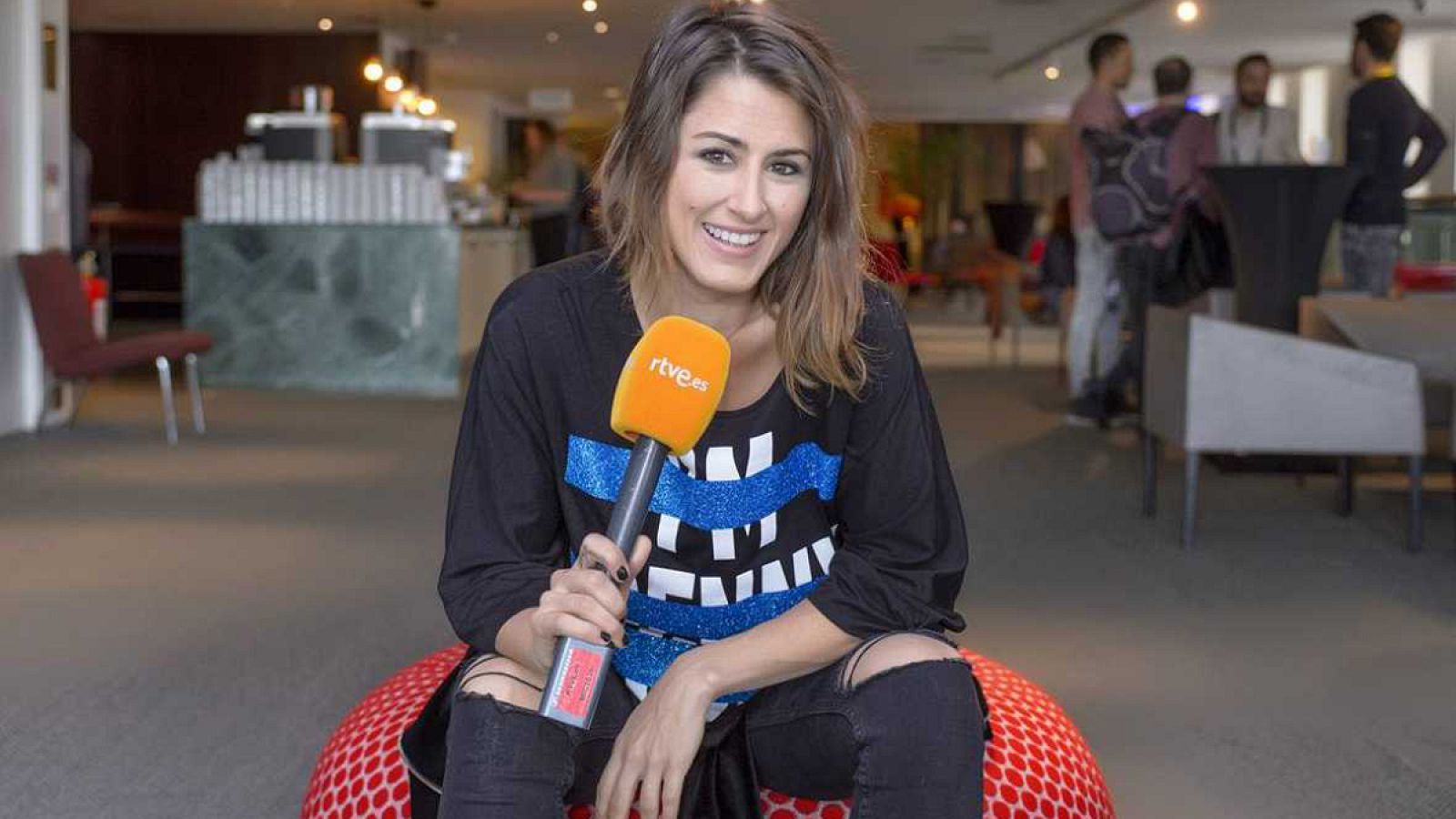 Eurovisión - Videoncuentro con Barei: "El sábado espero emocionar a toda Europa" | Ver