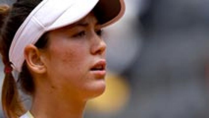 Garbiñe Muguruza, en semifinales de Roma