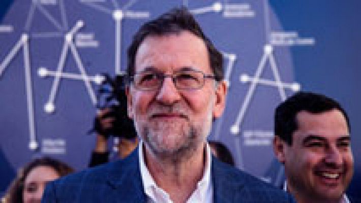 Telediario 1 - Rajoy ve posible llegar a los 20 millones de empleos