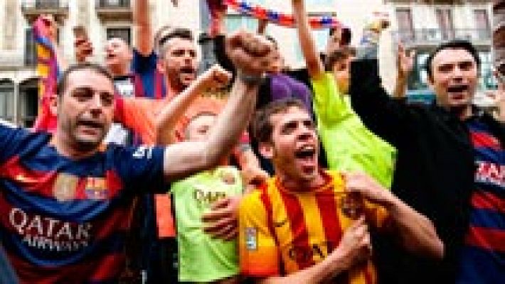  - El barcelonismo acude a Canaletas