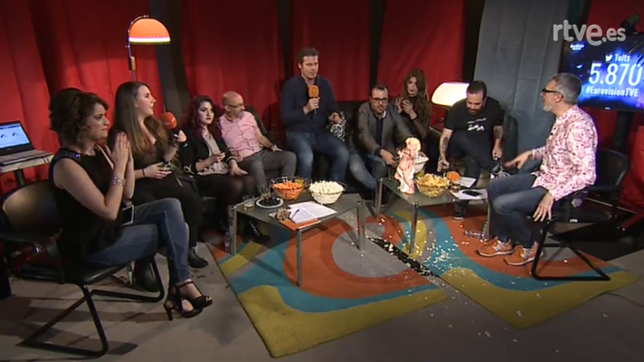 Eurovisión - Las actuaciones de Eurovisión, en la retransmisión de RTVE.e