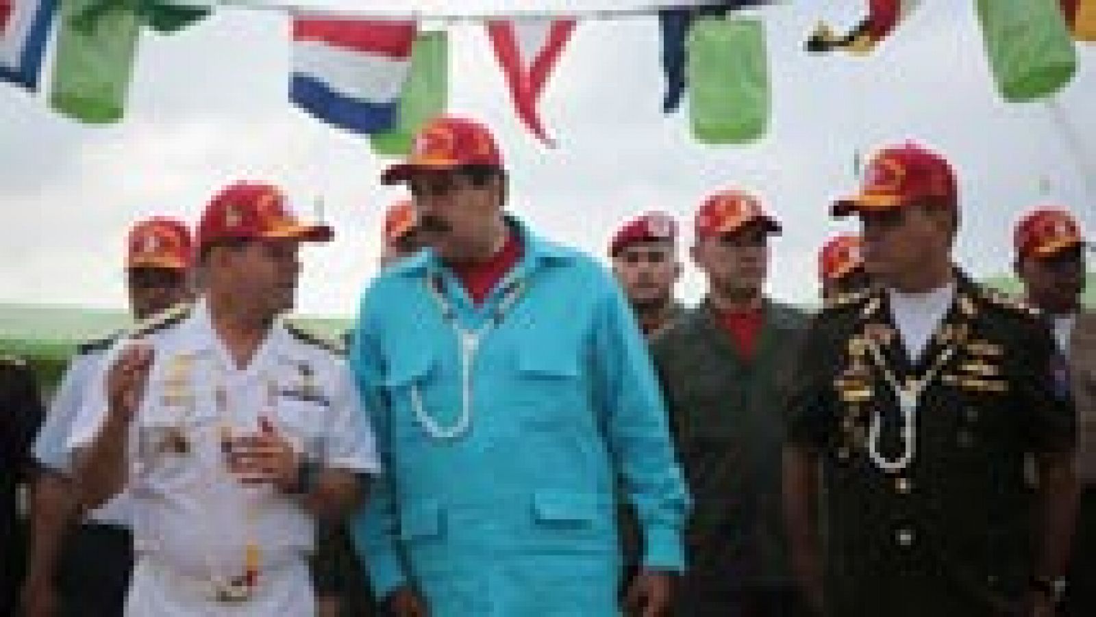 Sin programa: Maduro prepara al Ejército ante una posible intervencion | RTVE Play