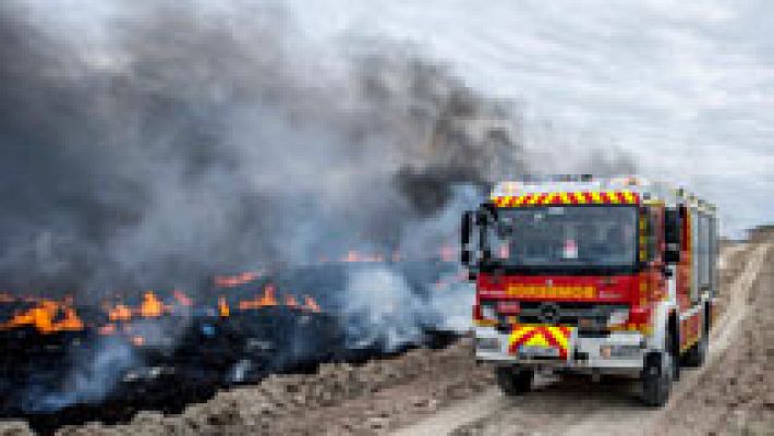 El incendio de Seseña evoluciona favorablemente