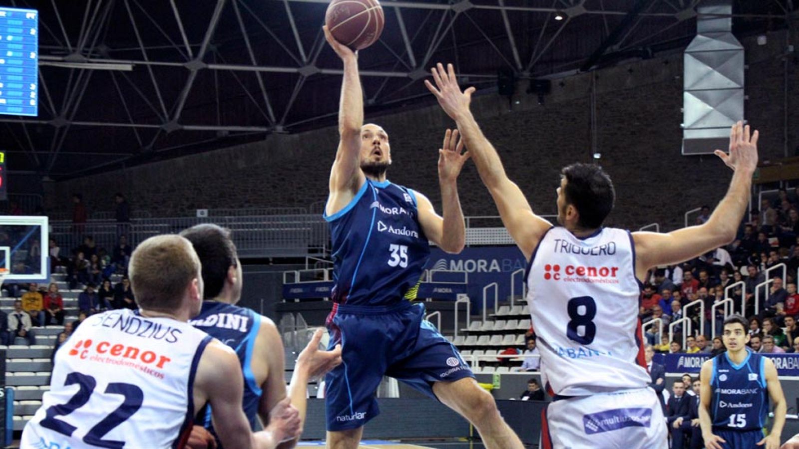 Morabanc Andorra 74-84 Rio Natura Monbus Obradoiro - Baloncesto en RTVE | Ver