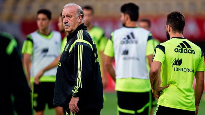 Telediario 1 - Del Bosque convoca mañana la prelista de seleccionados para la Euro 2016