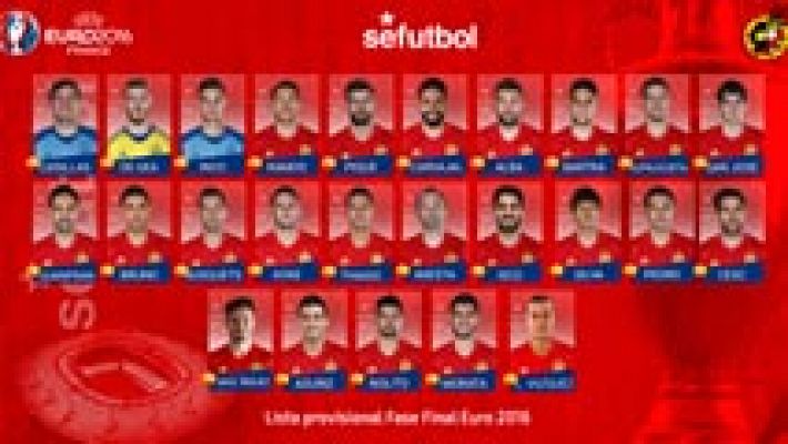 Telediario 1 - Saúl y Lucas Vázquez, novedades de la lista de Del Bosque; Costa se queda fuera
